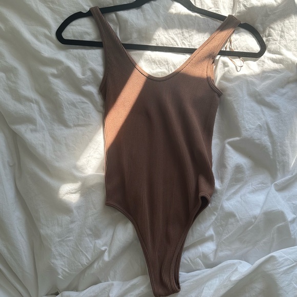 Zara bodysuit purple brown color size XS - Picture 2 of 3